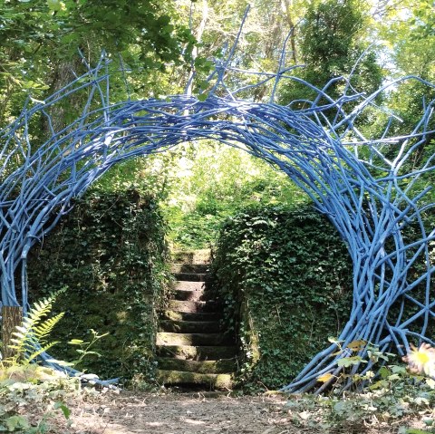 Installation on the art route, © M. Salzburger