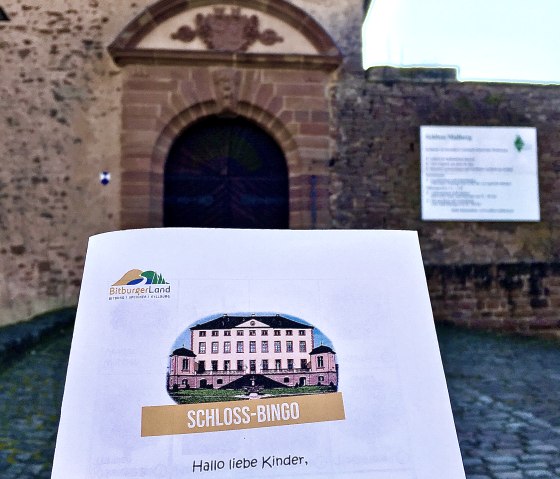 Schloss-Bingo auf Schloss Malberg, &copy; TI Bitburger Land