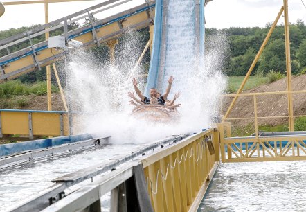 Eifelpark Wildwasserbahn Pirateninsel, © Eifelpark Gondorf