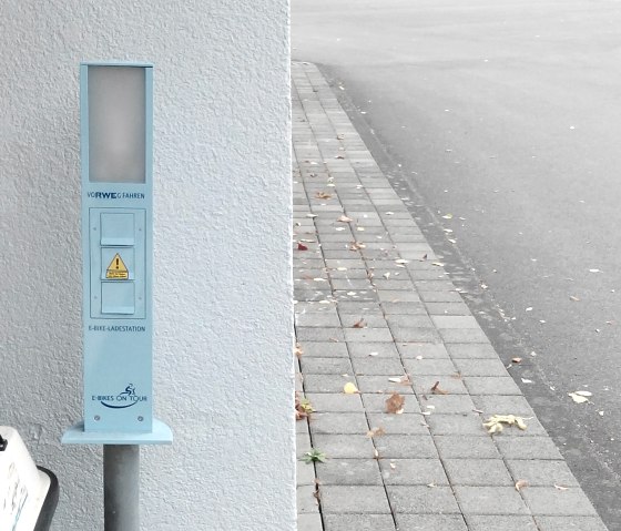 Station de recharge pour v&eacute;los &eacute;lectriques, &copy; TI Bitburger Land