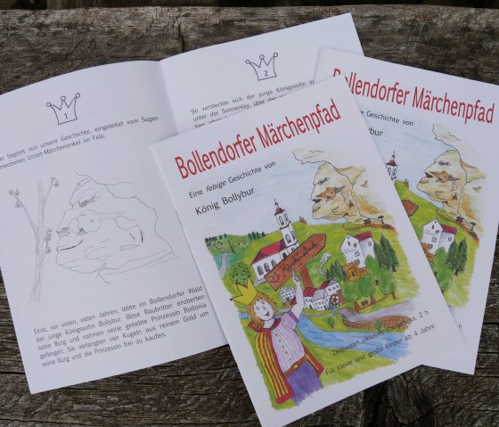 Sentier des contes de Bollendorf - Livre de coloriage, © Felsenland Südeifel Tourismus GmbH