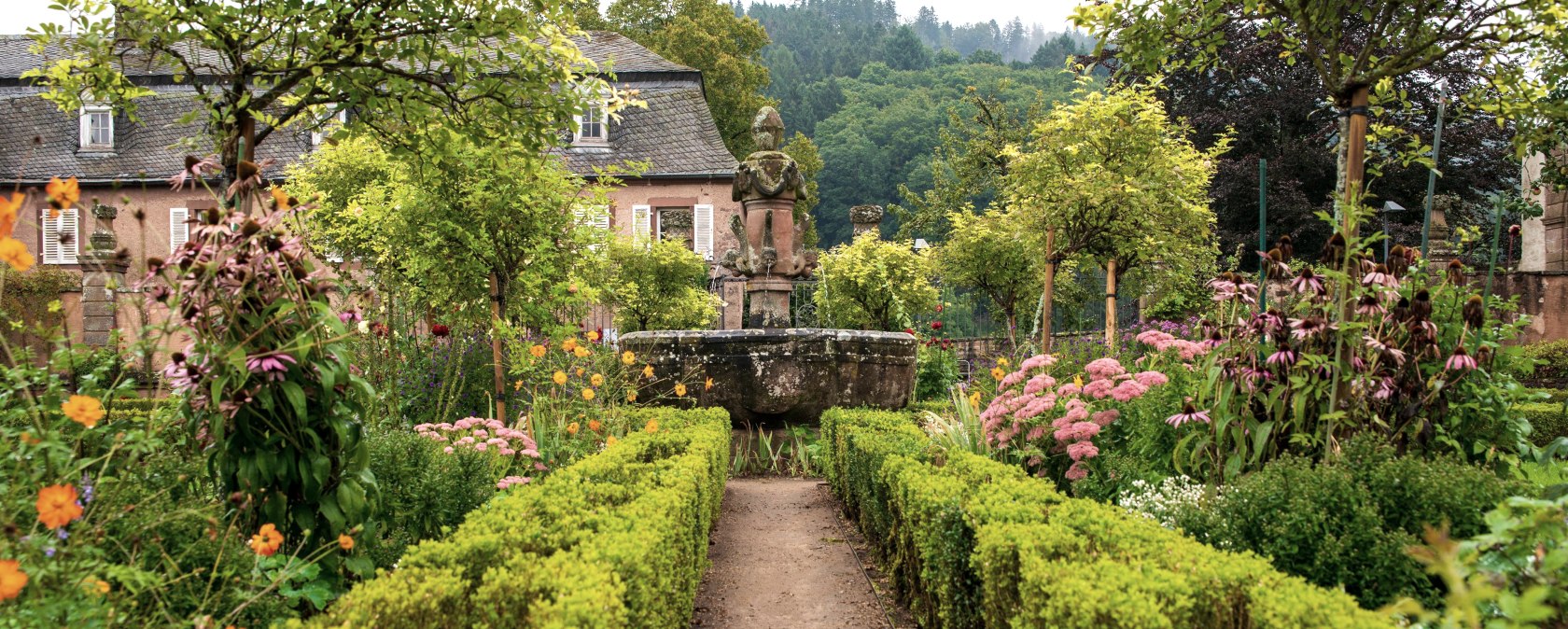 Garten Schloss Malberg, © TI Bitburg