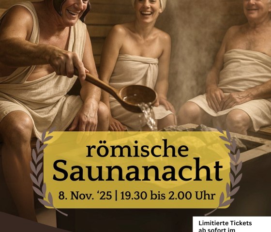 Römische Saunanacht, © Cascade