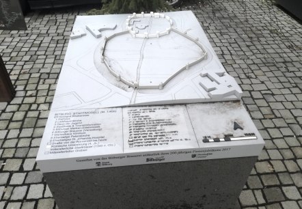 Stadmodell Bitburg wei&szlig;, &copy; TI Bitburger Land