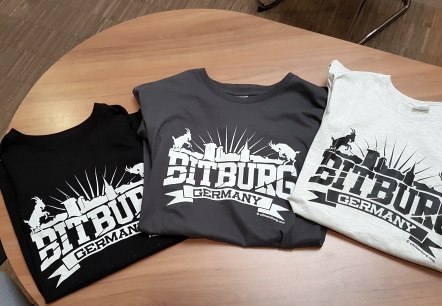 Bitburg -Shirts, © Tourist-Information  Bitburger Land