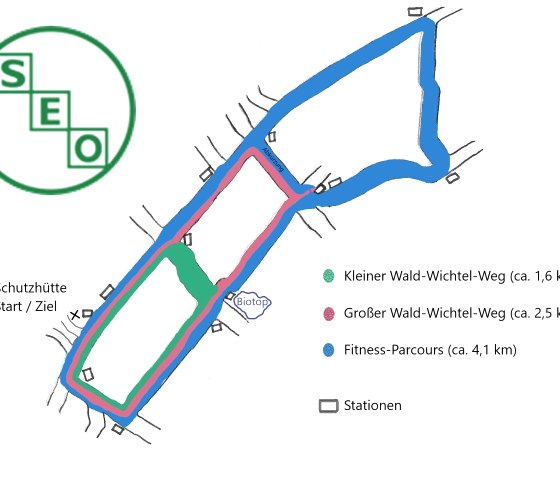 Wald-Wichtel-Weg in Orenhofen, &copy; Marion Metzen-M&uuml;ller