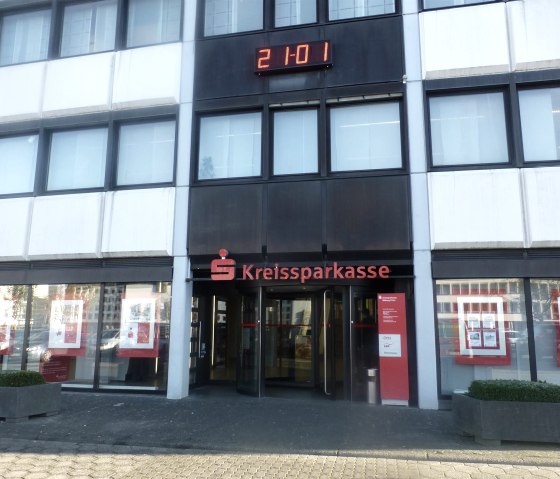 Nearest ATM 160 m from the house, &copy; Bernd P&uuml;tz