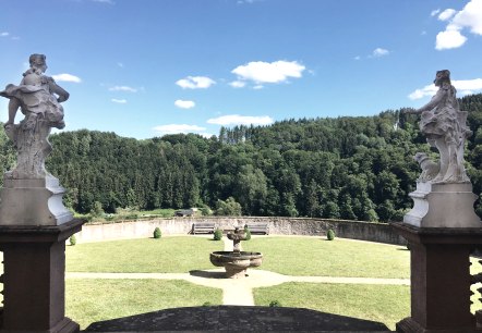 Gärten von Schloss Malberg, © TI Bitburger Land
