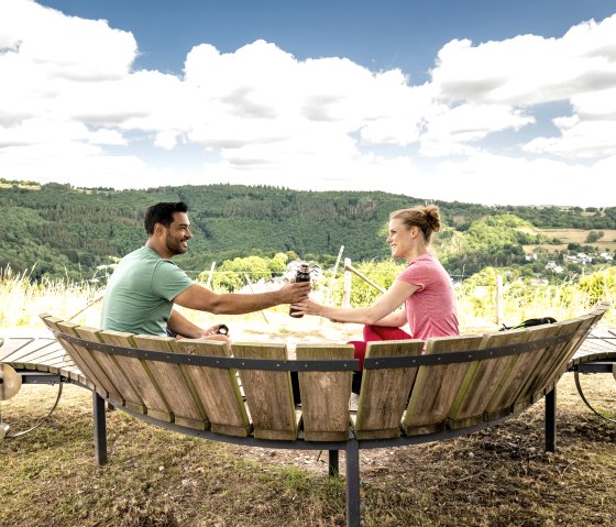 The Auf dem Demer rest and adventure area is shaped like a loop of the Rur towards, © Eifel Tourismus GmbH, Dominik Ketz