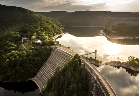 View of the Urft Dam in the Eifel National Park, © Eifel Tourismus GmbH, D. Ketz