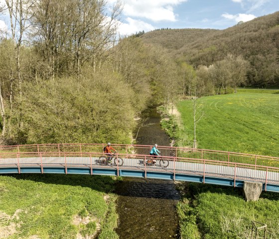 Tour à vélo idyllique au bord de l'Enz sur la piste cyclable de l'Enz, © Eifel Tourismus GmbH, Dominik Ketz