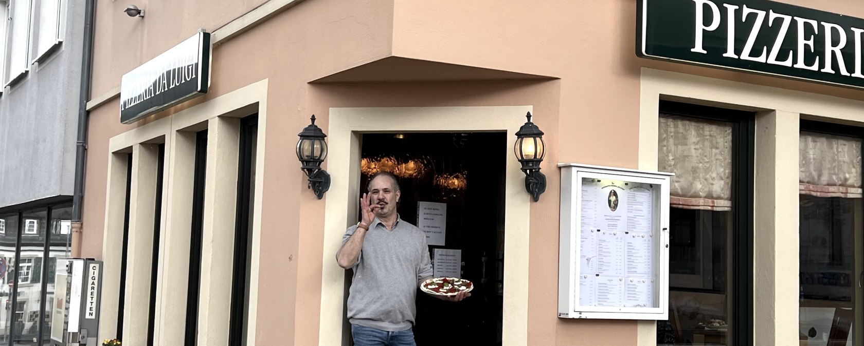 Da Luigi - Aussenansicht der ältesten Pizzeria RLP, © Ti Bitburger Land