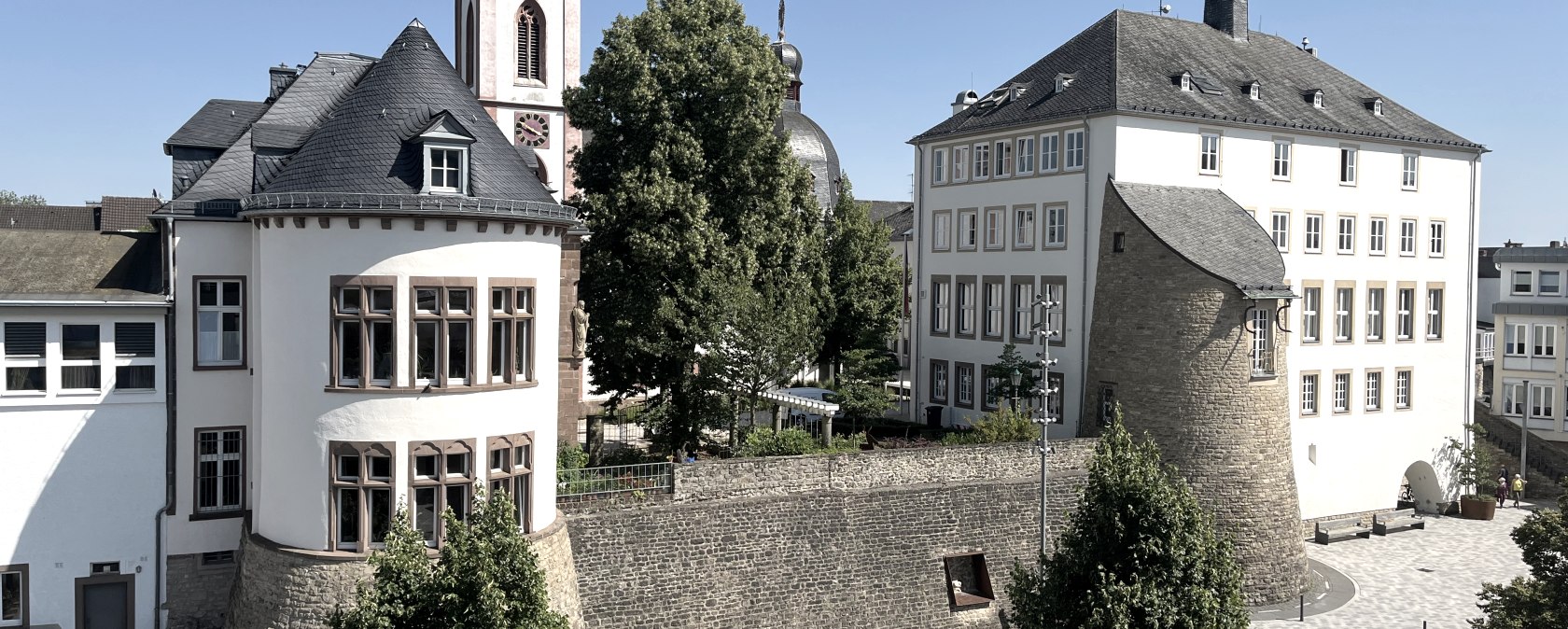 Römermauer in Bitburg, © Ferienregion Bitburger Land