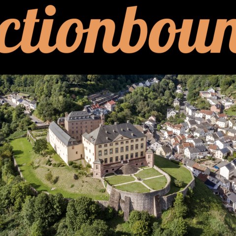 Actionbound_Schloss Malberg Luftaufnahme©team360__Benjamin Treib, © TI Bitburger Land