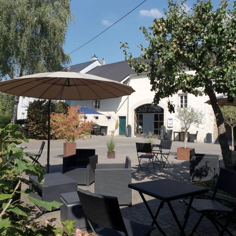 Aussenansicht - Hofcafe Kreative Galerie, © Ingeborg Steichen