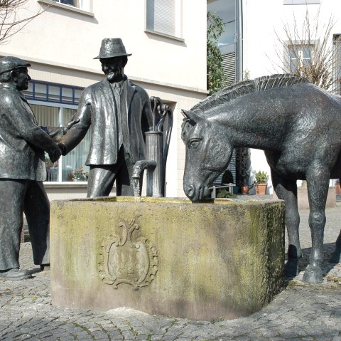 Brunnen "Pferdemarkt", &copy; Tourist-Information Bitburger Land
