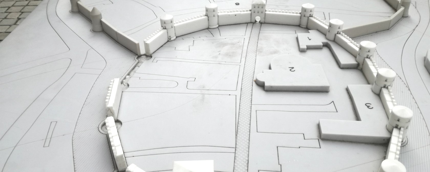 Stadtmodell Bitburg Detail, © TI Bitburger Land