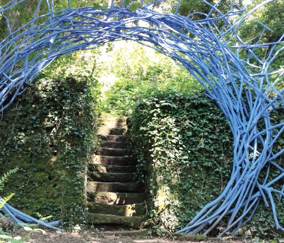 Installation auf der Kunstroute, © M. Salzburger