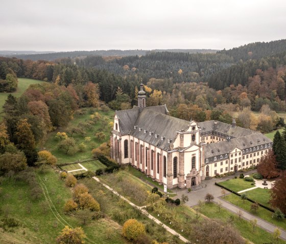 Uitzicht op de abdij van Himmerod, © Eifel Tourismus GmbH, D. Ketz