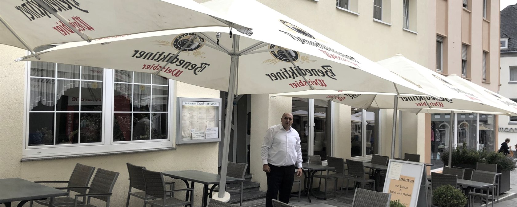 Restaurant Zagreb - Terrasse, © Tourist-Information Bitburger Land