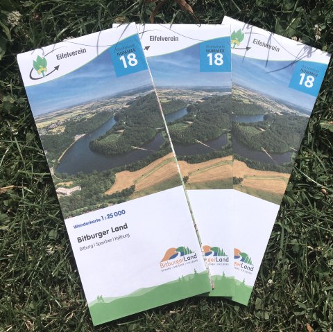 Wanderkarte Bitburger Land, &copy; TI Bitburger Land