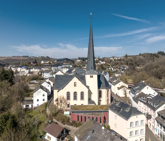 Waxweiler met Eifelkoepel, © Eifel Tourismus GmbH, D. Ketz