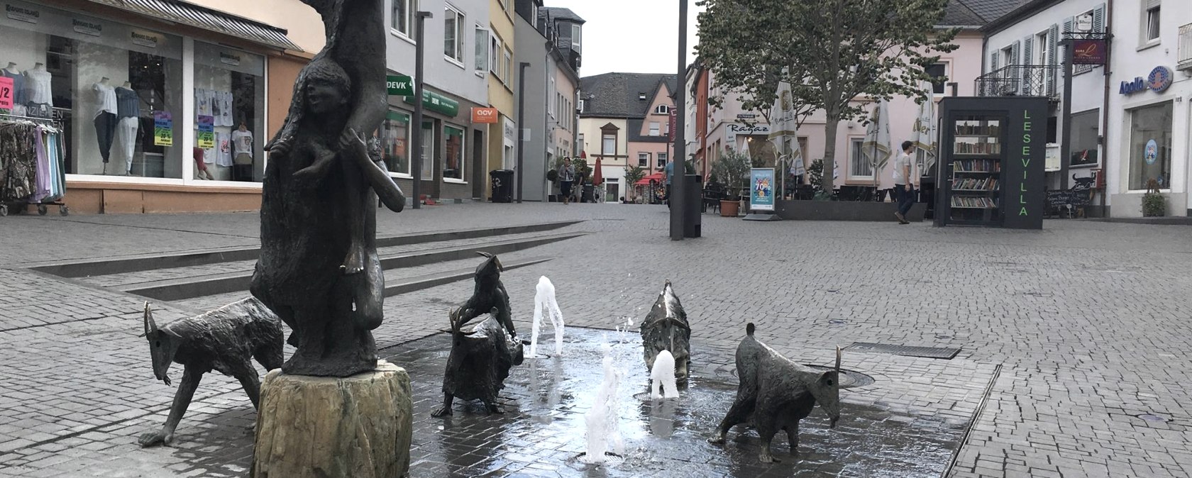 Gäßestrepper Brunnen Bitburg, © TI Bitburger Land