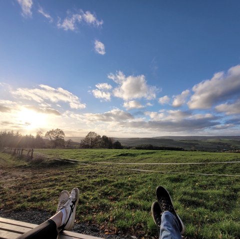 Verre uitzichten tijdens een wandeling rond Prüm, © Tourist-Information Prümer Land Sebastian Wiesen