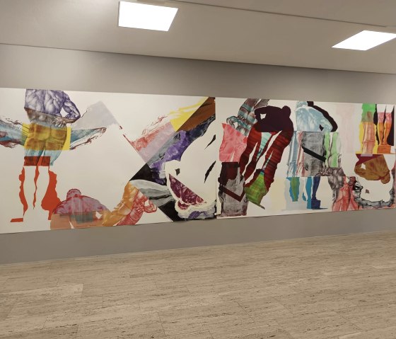 Bild von der Ausstellung, © TI Bitburger Land