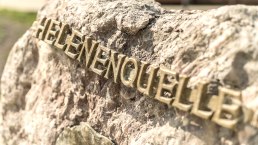 Schriftzug Helenenquelle, © Eifel Tourismus GmbH, Dominik Ketz