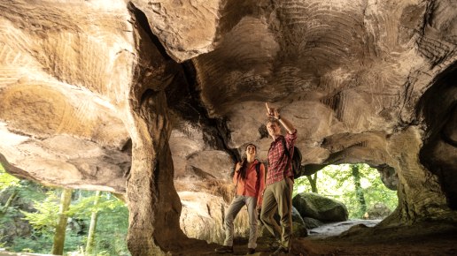 Rotspad 1 NaturWanderPark delux: Huel Lee/Hohllay-rots, &copy; Eifel Tourismus GmbH, D. Ketz