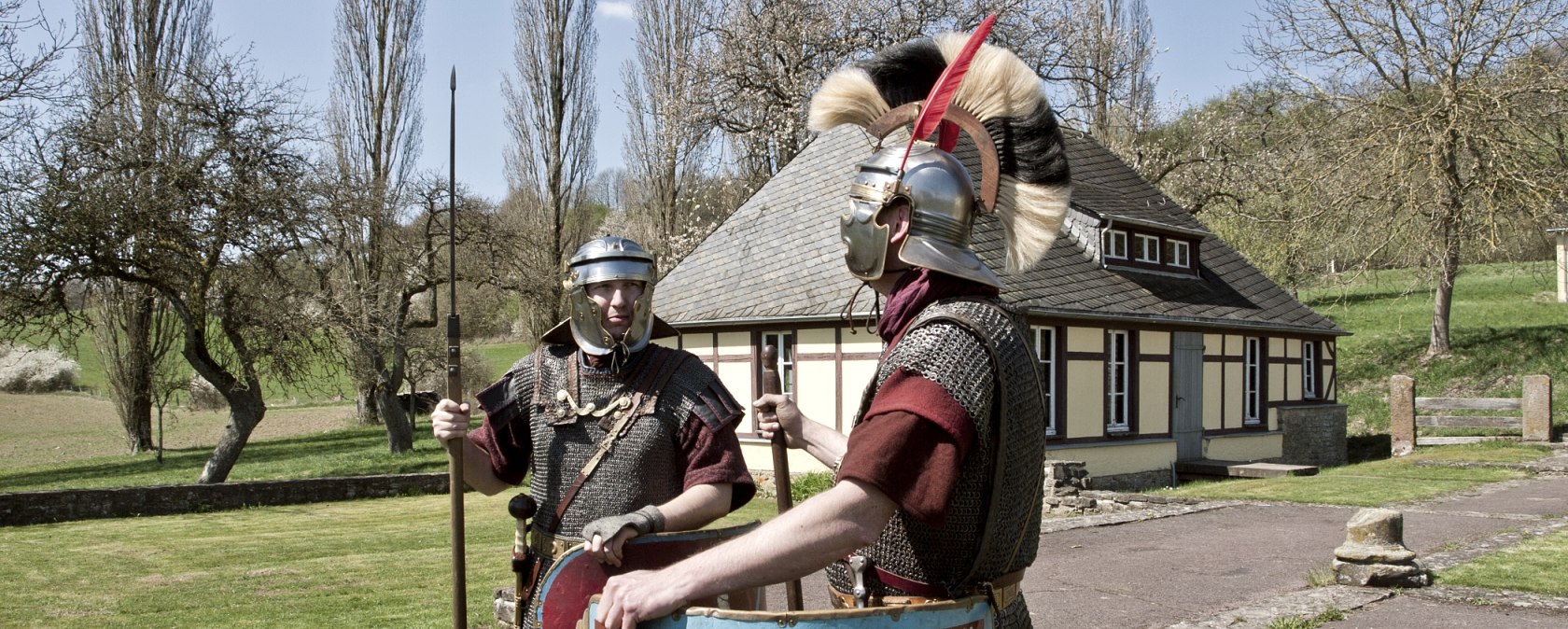 R&ouml;merlager auf Villa Otrang, &copy; Ferienregion Bitburger Land
