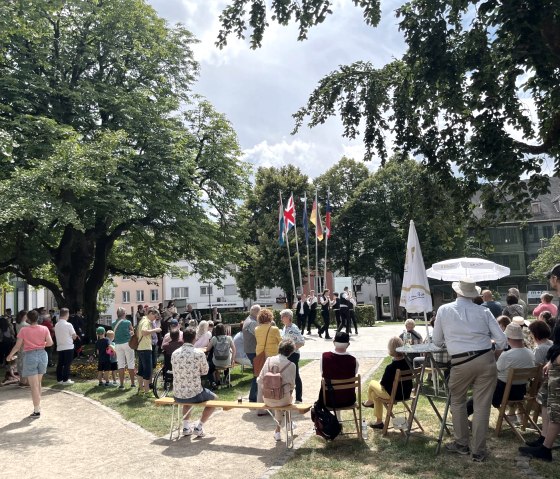Musikdarbietung zum Europ&auml;ischen Folklore Fest, &copy; TI Bitburger Land