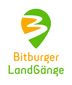 Logo der Bitburger LandGänge mit grünem und gelbem Design.