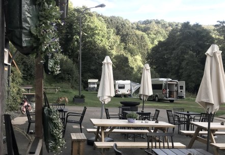 Terrasse - Camp Kyllburg, © Melanie Bakker