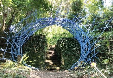 Installation on the art route, © M. Salzburger