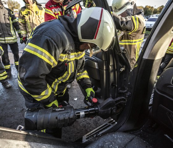 Feuerwehrmann, © Weber Rescue Systems