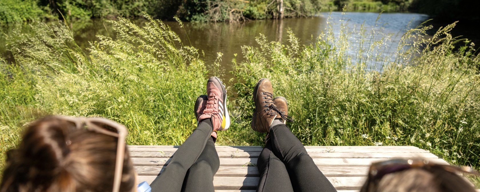 Pause détente au Mußeplatz, étang de pêche au Richelberg, sentier du ruisseau, © Eifel Tourismus GmbH, Dominik Ketz