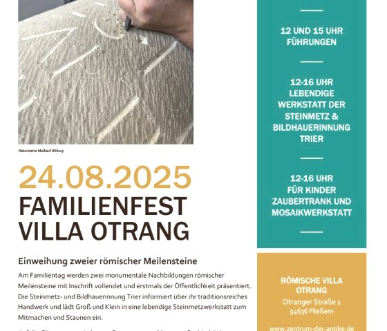 Familienfest Plakat, © Rheinisches Landesmuseum Trier