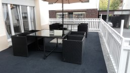 Terasse Gästehaus - Cafe`Frank, © Gästehaus - Cafe`Frank