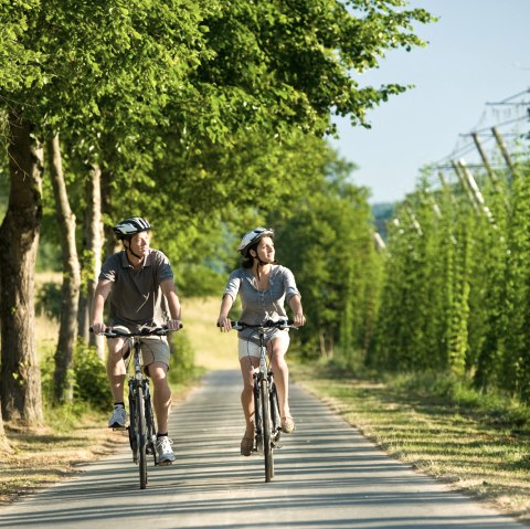 Radfahrer in der Südeifel, © Dominik Ketz