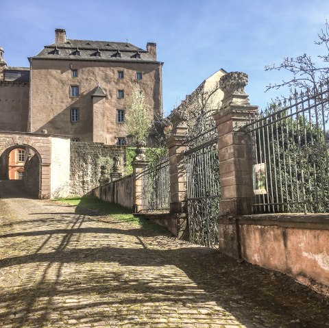 Eingang Schloss Malberg, &copy; TI Bitburger Land
