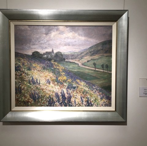 Gemälde Fritz von Wille Ausstellung im Haus Beda, © Tourist-Information Bitburger Land