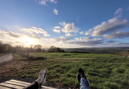 Verre uitzichten tijdens een wandeling rond Prüm, © Tourist-Information Prümer Land Sebastian Wiesen