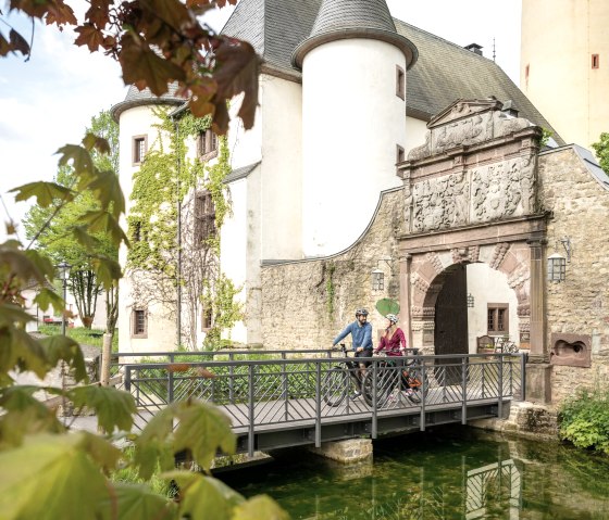 Burg Rittersdorf am Nimsradweg, © Eifel Tourismus GmbH, Dominik Ketz