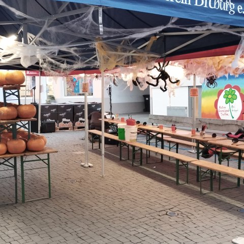 Station K&uuml;rbisschnitzen, &copy; TI Bitburger Land