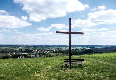 Gipfelkreuz Biersdorf am See, © TI Bitburger Land