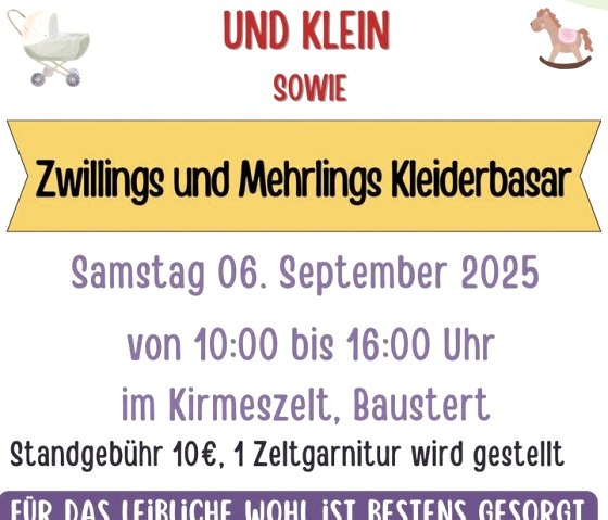Flohmarkt in Baustert