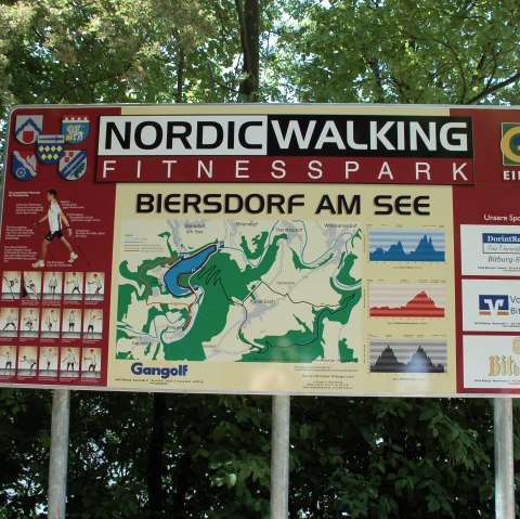 Nordic Walking Fitnesspark, &copy; Tourist-Information Bitburger Land