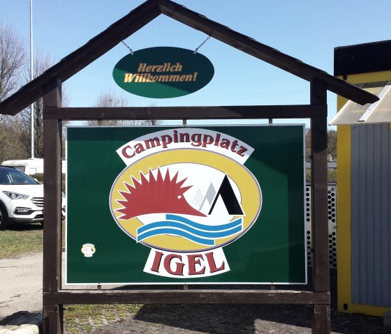 Camping Igel, &copy; Nicole Zimmer